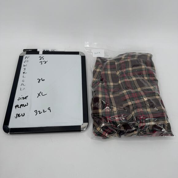 Ralph Lauren Shirt Mens XL MCMEEL Brown Plaid Flannel Button Down Vintage - Picture 7 of 7